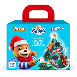 Набор кондитерский Медвежонок Барни-Picnic-Oreo 370 г