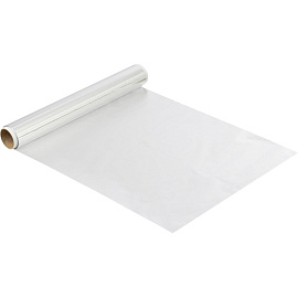 Фольга пищевая алюминиевая Саянская фольга Гриль 29 см х 10 м (толщина 20 мкм)