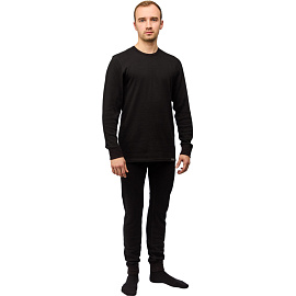 Термокальсоны мужские Guahoo G21-2270P с начёсом чёрные (размер 54-56, рост 188 см)