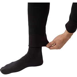 Термокальсоны мужские Guahoo G21-2270P с начёсом чёрные (размер 54-56, рост 188 см)