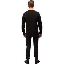 Термокальсоны мужские Guahoo G21-2270P с начёсом чёрные (размер 58-60, рост 188-194 см)