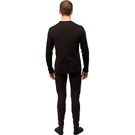 Термокальсоны мужские Guahoo G22-0050P с начёсом чёрные (размер 58, рост 188 см)