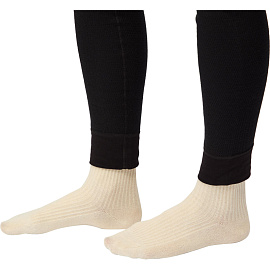 Термолегинсы женские Guahoo G22-0051P с начёсом чёрные (размер 46, рост 170 см)