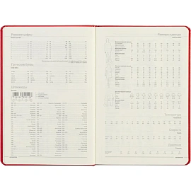 Ежедневник недатированный Bruno Visconti Megapolis искусственная кожа А5 160 листов красный