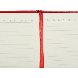 Ежедневник недатированный Bruno Visconti Megapolis искусственная кожа А5 160 листов красный