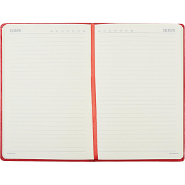 Ежедневник недатированный Bruno Visconti Megapolis искусственная кожа А5 160 листов красный