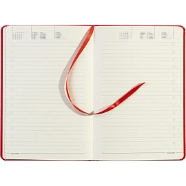 Ежедневник недатированный Bruno Visconti Megapolis искусственная кожа А5 160 листов красный