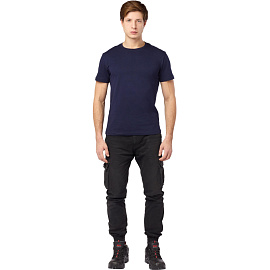 Футболка (160 г.) с кор.рукавом синяя 5XL(ЗД594075)