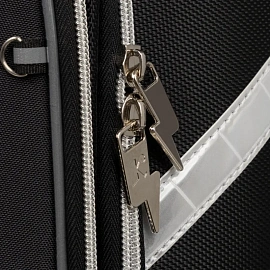 Ранец Комус Класс Basic акула анатомический чёрный с двумя отделениями