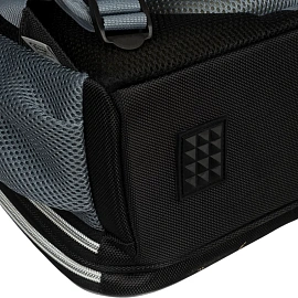 Ранец Комус Класс Basic Тачки анатомический чёрный с двумя отделениями