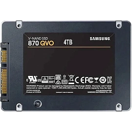 SSD накопитель Samsung 870 QVO 4 ТБ (MZ-77Q4T0BW)