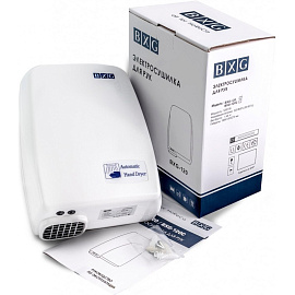 Сушилка для рук электрическая BXG-120 сенсорная белая