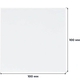 Термотрансферные этикетки ПП 100х100, 1000шт/рул, вт.40,9рул/уп(ИТ)