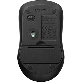 Мышь беспроводная Rapoo 1680 Silent черная (1680-BL)