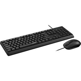 Комплект проводной клавиатура и мышь Rapoo NX1500