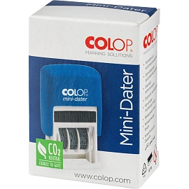 Датер автоматический пластиковый Colop S120 мини (шрифт 3.8 мм, месяц обозначается буквами, аналог 4810)