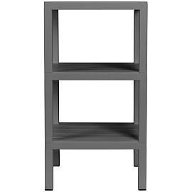 Этажерка прямоугольная Natura (серый, 330х384х725 мм)