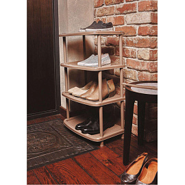 Этажерка для обуви Паола (коричневый, 490х310х545 мм)