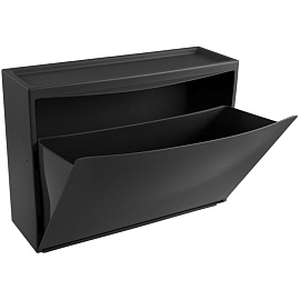 Обувница Econova односекционная черная (512х185х380 мм)