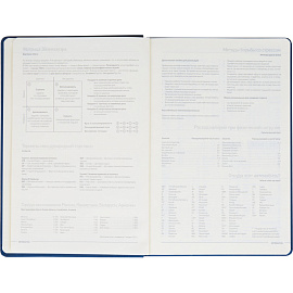 Ежедневник недатированный Bruno Visconti Megapolis Velvet искусственная кожа Soft Touch А5 136 листов синий