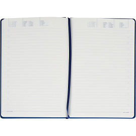 Ежедневник недатированный Bruno Visconti Megapolis Velvet искусственная кожа Soft Touch А5 136 листов синий