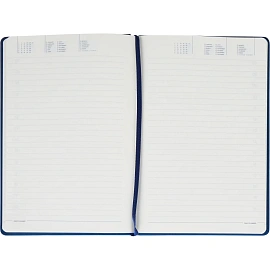 Ежедневник недатированный Bruno Visconti Megapolis Velvet искусственная кожа Soft Touch А5 136 листов синий, 3-780/18