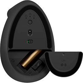 Мышь беспроводная Logitech Lift черная (910-006485)