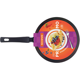 Сковорода блинная Scovo Promo 22 см с антипригарным покрытием