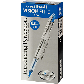 Роллер Uni Uni-Ball Vision Elite UB-200 синий (толщина линии 0.6 мм)