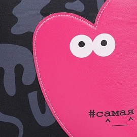 Ранец Комус Класс Stright Casual Самая анатомический черный с двумя отделениями