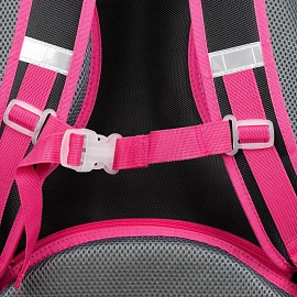 Ранец Комус Класс Stright Casual Самая анатомический черный с двумя отделениями