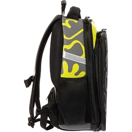 Ранец Комус Класс Stright Casual Погнали анатомический серый с двумя отделениями