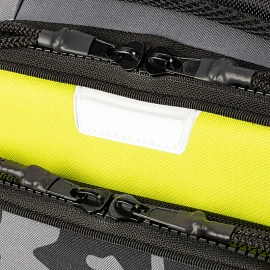 Ранец Комус Класс Stright Casual Погнали анатомический серый с двумя отделениями