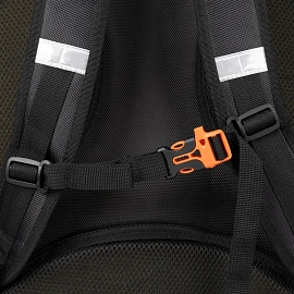 Ранец Комус Класс Stright Casual Погнали анатомический серый с двумя отделениями