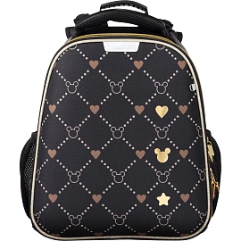 Ранец Комус Класс Basic Золотая клетка , 2 отд, эргоном спинка