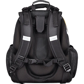 Ранец Комус Класс Basic Золотая клетка , 2 отд, эргоном спинка