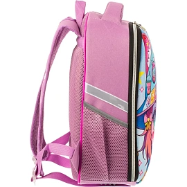 Ранец Комус Класс Light1 Девочка кошка анатомический фиолетовый с одним отделением