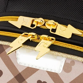 Ранец Комус Класс Light2 Ромбик анатомический бежевый с двумя отделениями