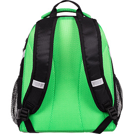 Ранец Комус Класс Light2 Скейтборд анатомический черный с двумя отделениями