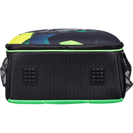 Ранец Комус Класс Light2 Скейтборд анатомический черный с двумя отделениями