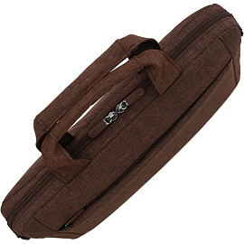 Сумка для ноутбука 14 Lamark L224 коричневая фото Сумка для ноутбука 14 Lamark L224 коричневая