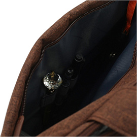 Сумка для ноутбука 14 Lamark L224 коричневая фото Сумка для ноутбука 14 Lamark L224 коричневая