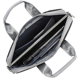 Сумка для ноутбука 14 Lamark L244 серая фото Сумка для ноутбука 14 Lamark L244 серая