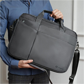 Сумка для ноутбука 17.3 Lamark L247 серая фото Сумка для ноутбука 17.3 Lamark L247 серая