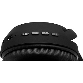 Наушники беспроводные/проводные Hyundai H-HP101 черные