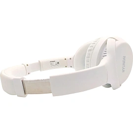 Наушники Hyundai H-HP101 белый, накладные, bluetooth