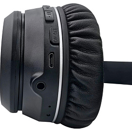 Наушники беспроводные/проводные Hyundai H-HP103 черные