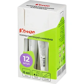 Корректирующий карандаш Комус 8 мл (быстросохнущая основа)