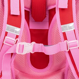 Ранец Комус Класс Basic Amour анатомический розовый с двумя отделениями