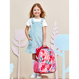 Ранец Комус Класс Basic Amour анатомический розовый с двумя отделениями